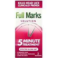 Los mejores  - Full Marks Solution - Solución completa para los piojos- con peine